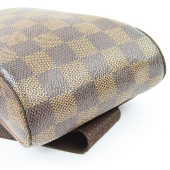 Louis Vuitton Crossbody Bag Geronimos Sling Bag Bum Bag Damier Ebene Purse - Picture 13 of 16
